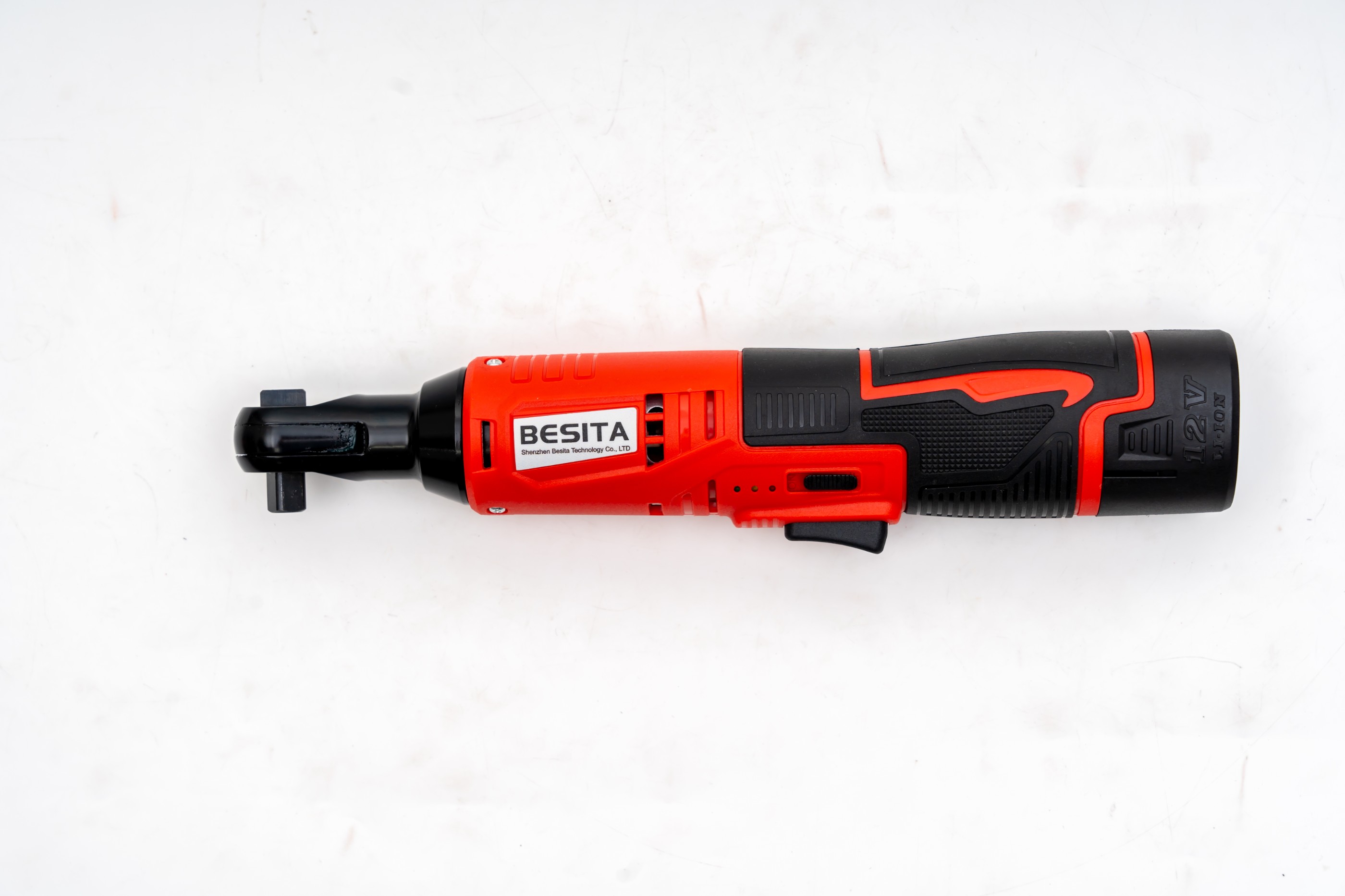 E-502-12V 3/8鋰電棘輪扳手(40Nm)2.0AH兩電一充 E-502-12V 3/8鋰電棘輪扳手(40Nm)2.0AH兩電一充